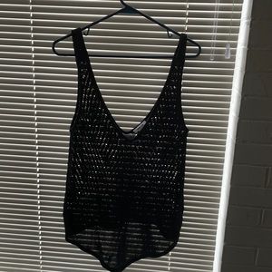 Helmut Lang Crochet look top